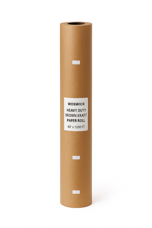 Woswick® Technology Heavy Duty Brown Kraft Paper Jumbo Roll